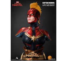 Captain Marvel 1:1 Scale Lifesize Bust 90 CM